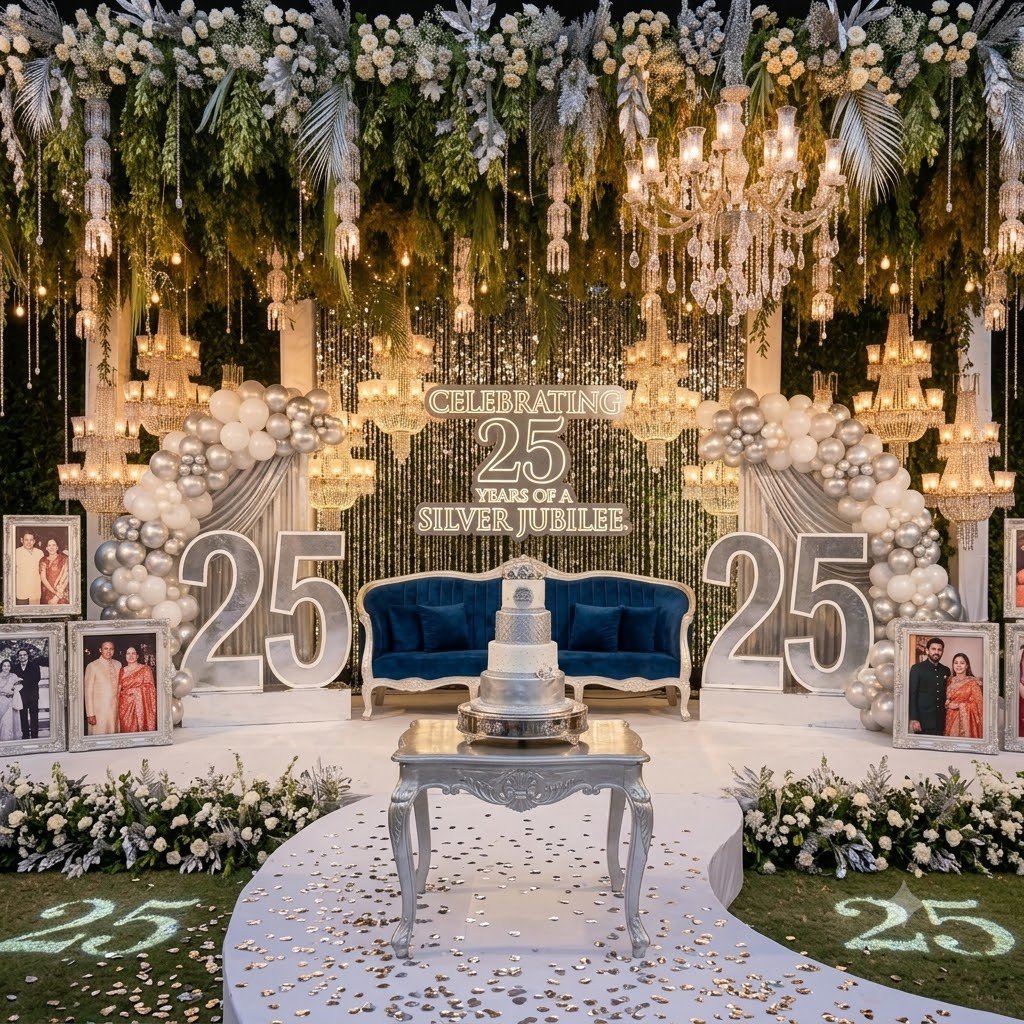 Premium milestone anniversary gala setups