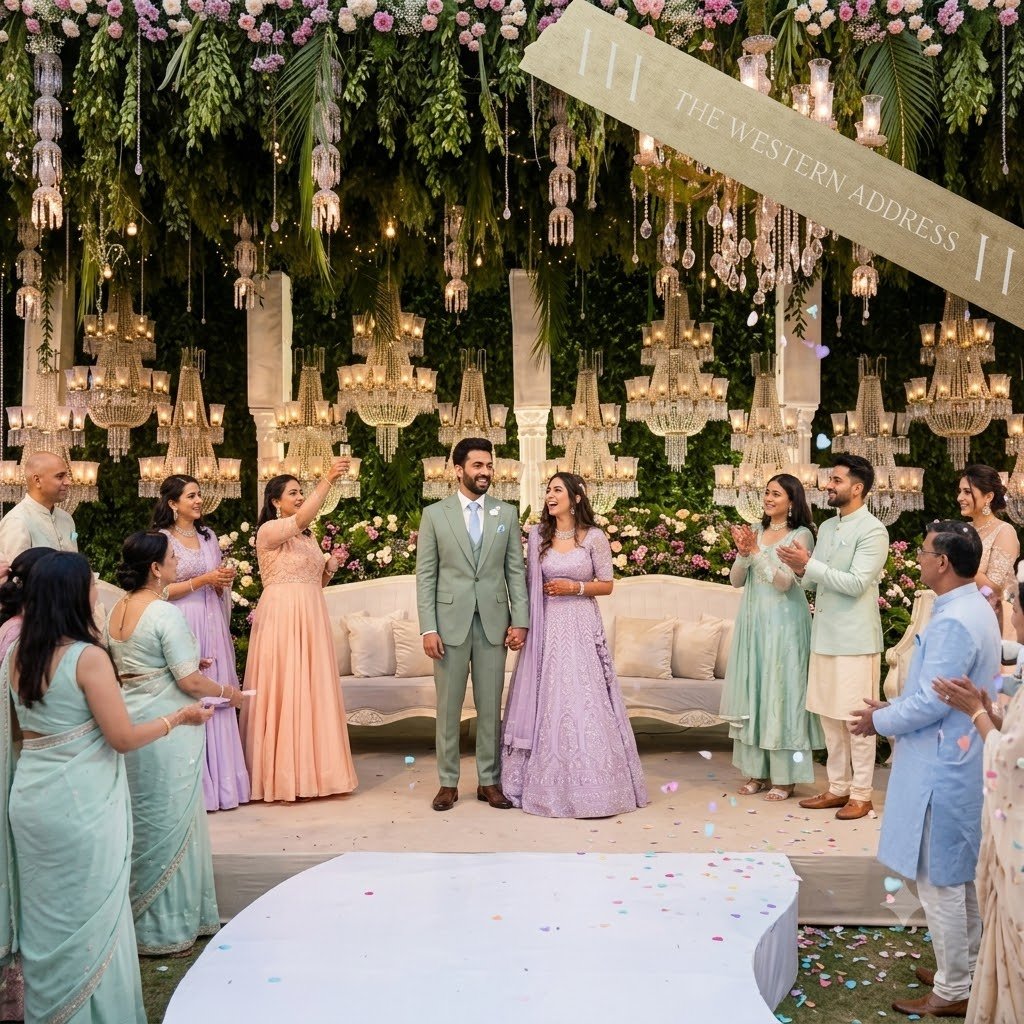 Premium wedding receptions setup layout