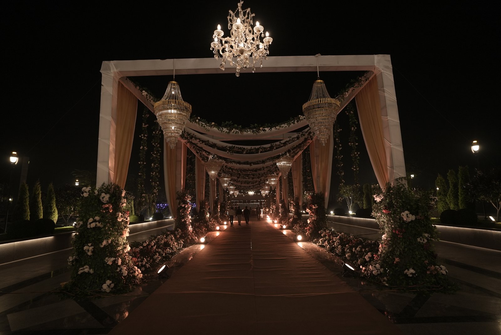 The Panorama covered entrance